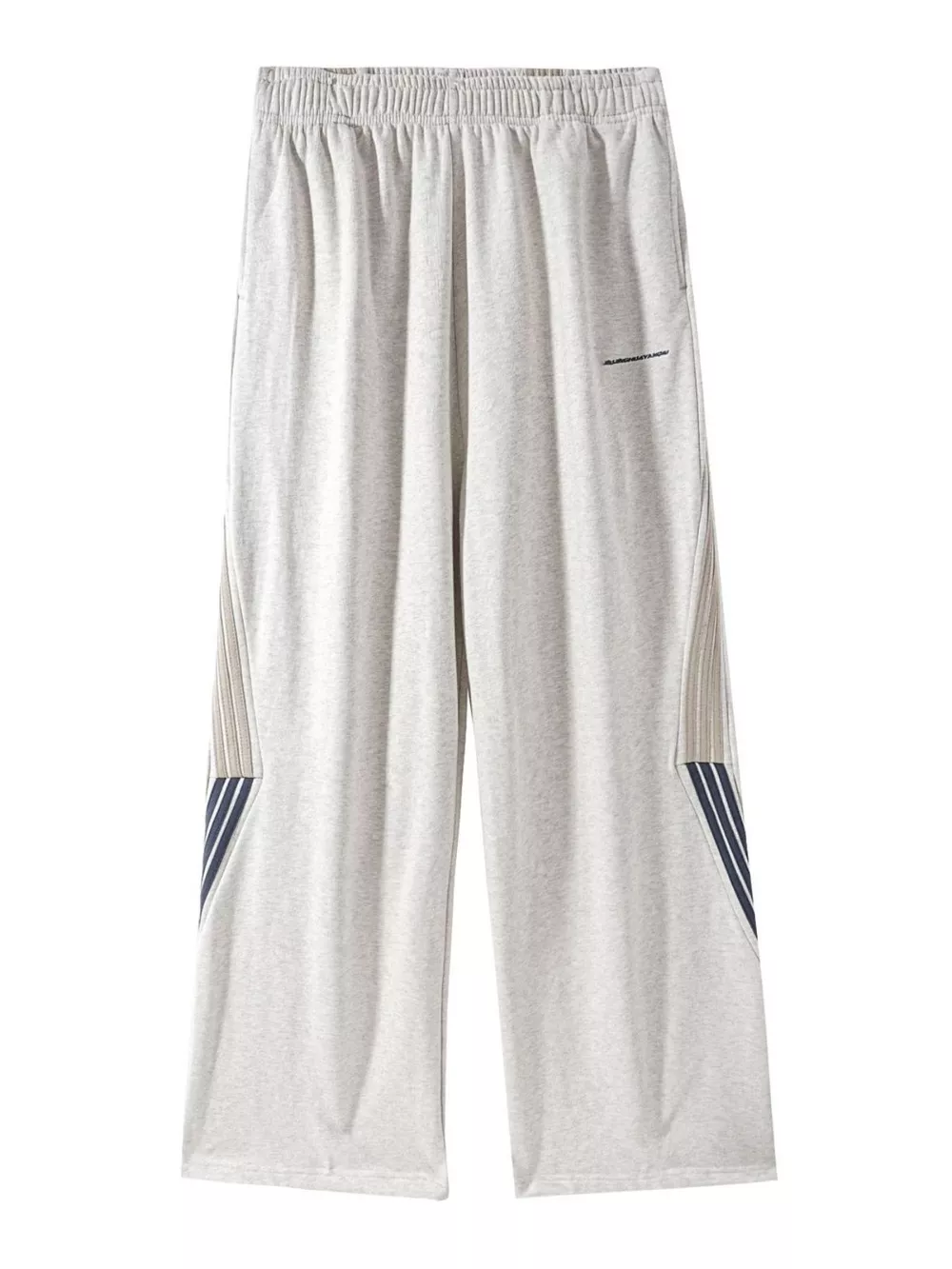 Men's Plus Size Side Striped Relaxed Fit Casual Pants, image 3