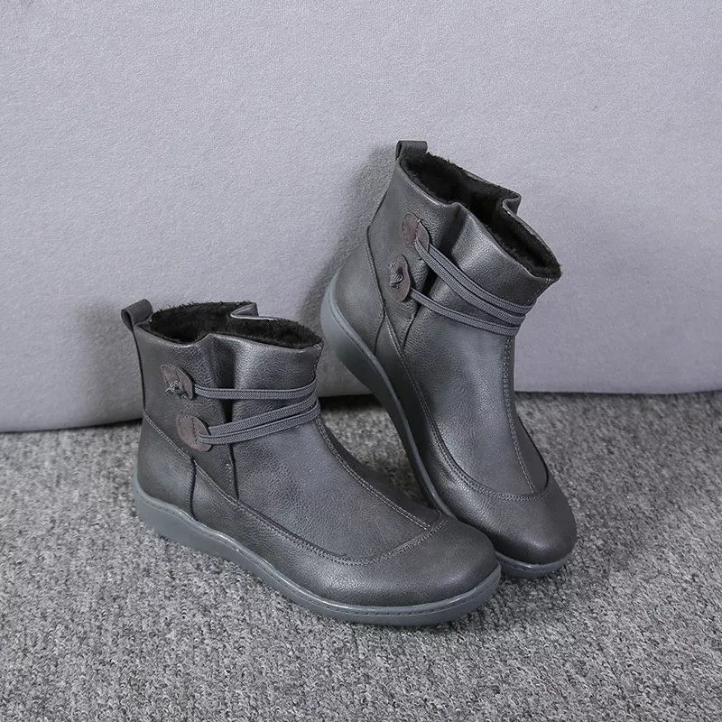 Button Detail Ankle Boots, image 9