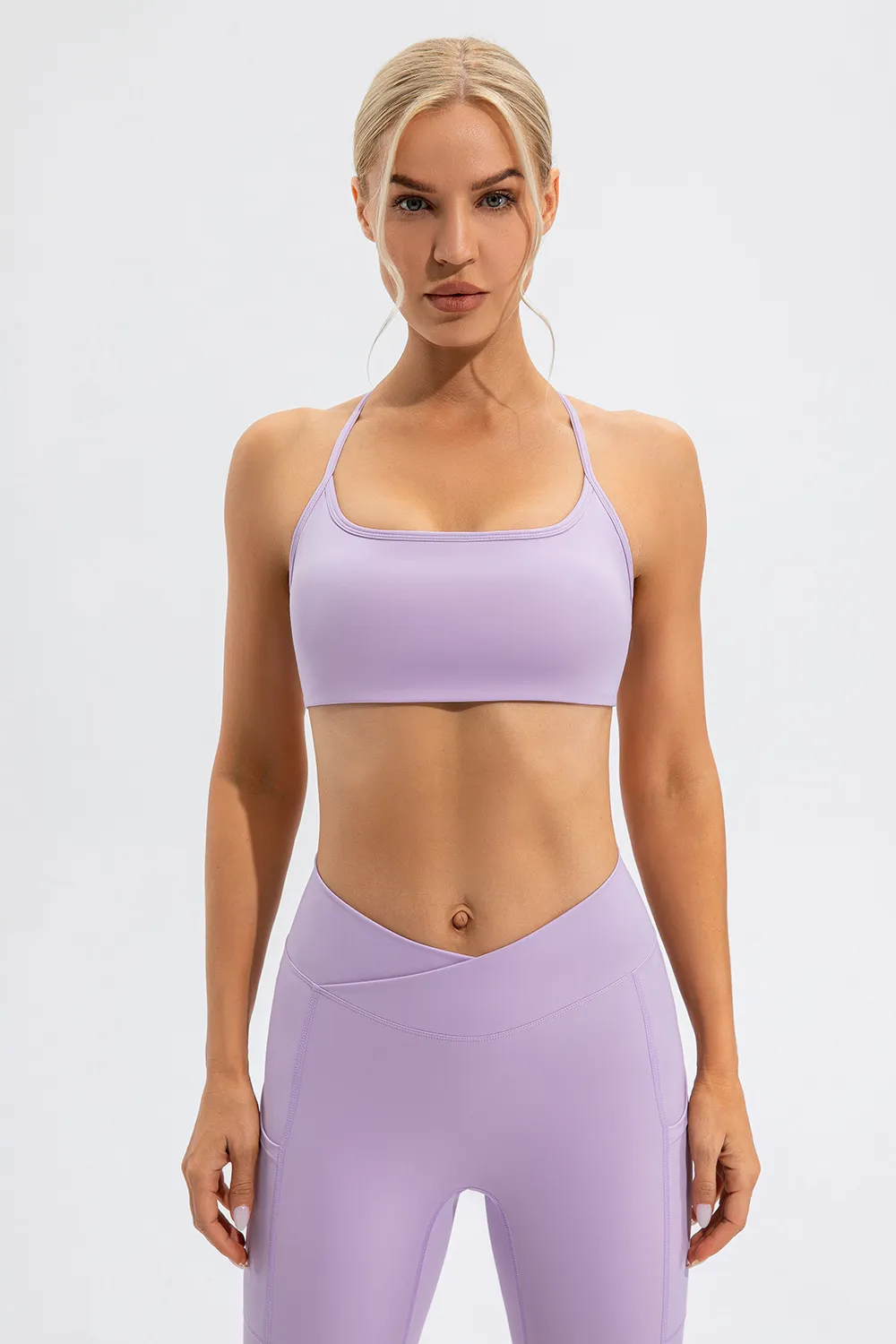 Crisscross Spaghetti Strap Active Cami, image 5