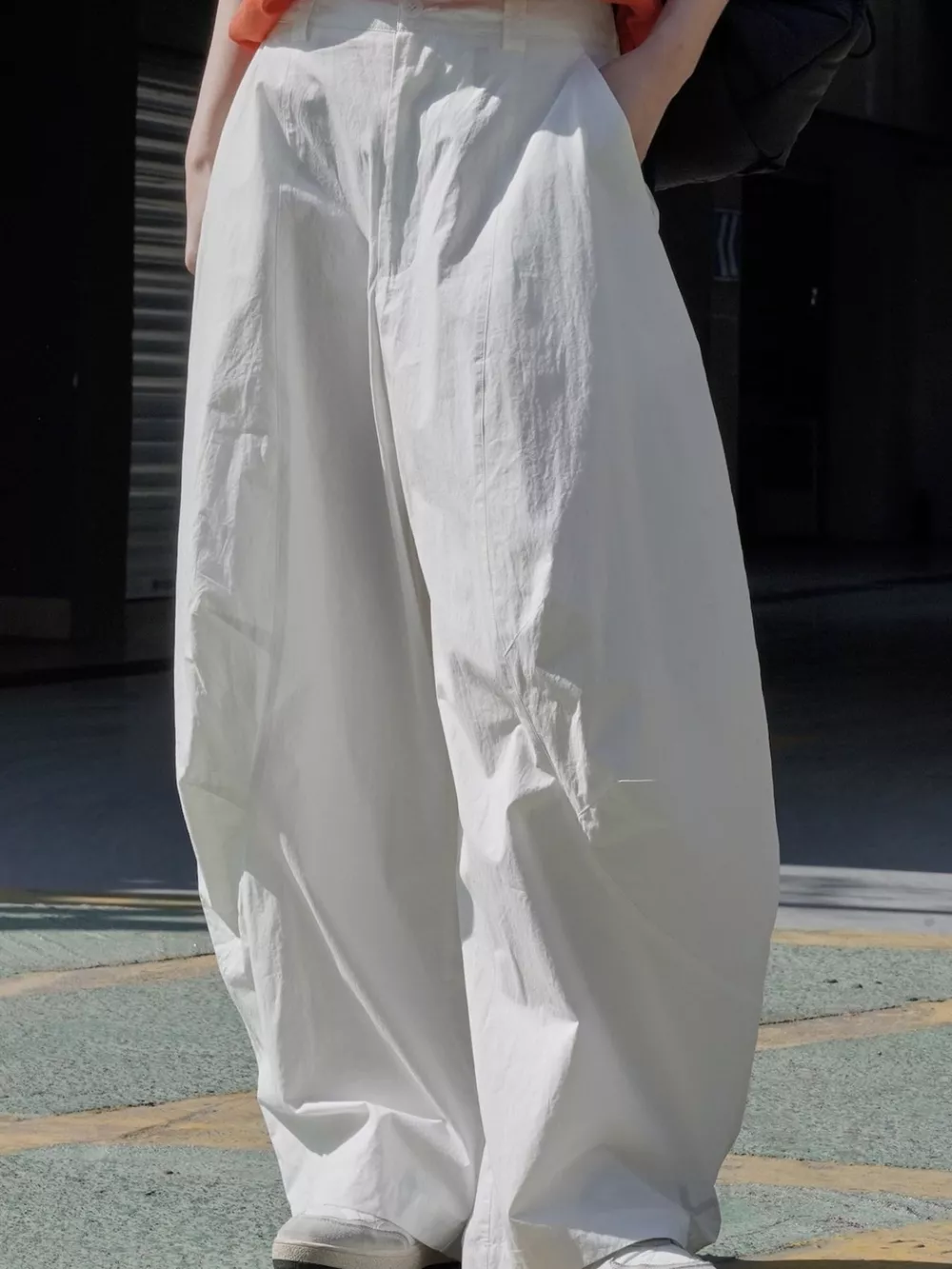 Wide-Leg Casual Pants, image 2
