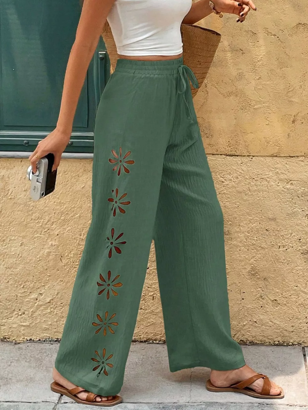 Casual Wide-Leg Pants, image 14