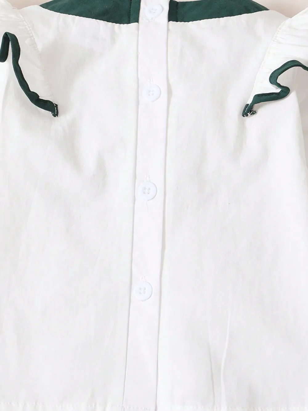 Children's Contrast Ruffled Top and Pants Set, image 4