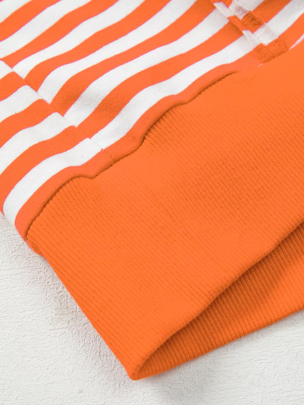 Striped Long Sleeve Casual Sweatshirt, image 5