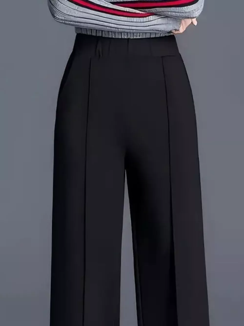 Wide Leg High Waist Pants, image 7