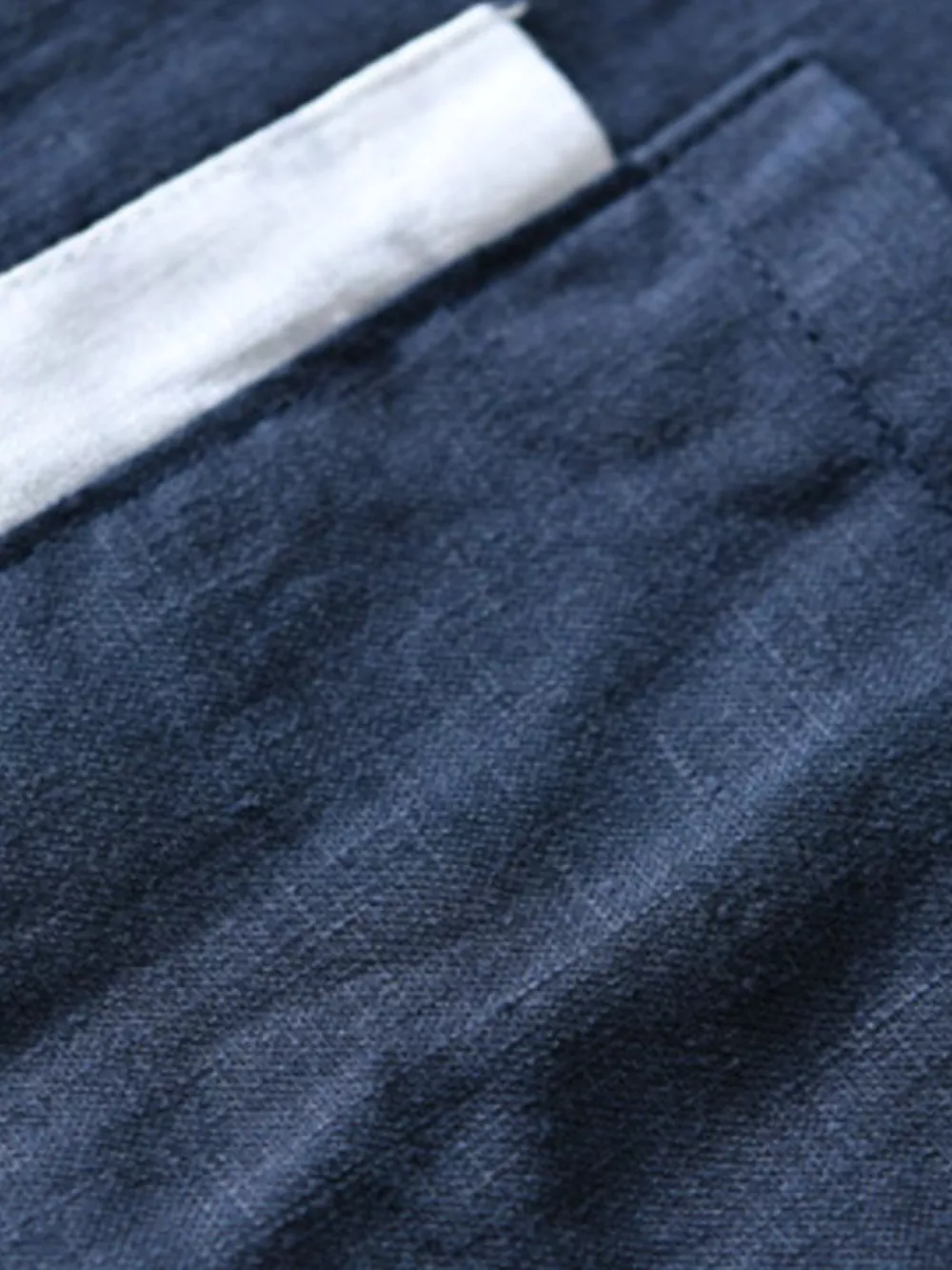 Men's Plus Size Casual Button Detail Shirt with Pocket, image 3
