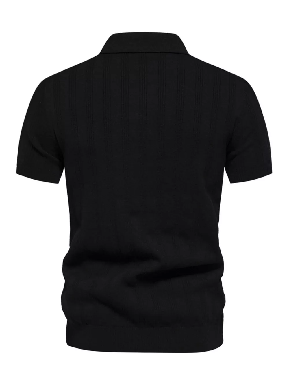 Men's Short Sleeve Knit Polo, image 6