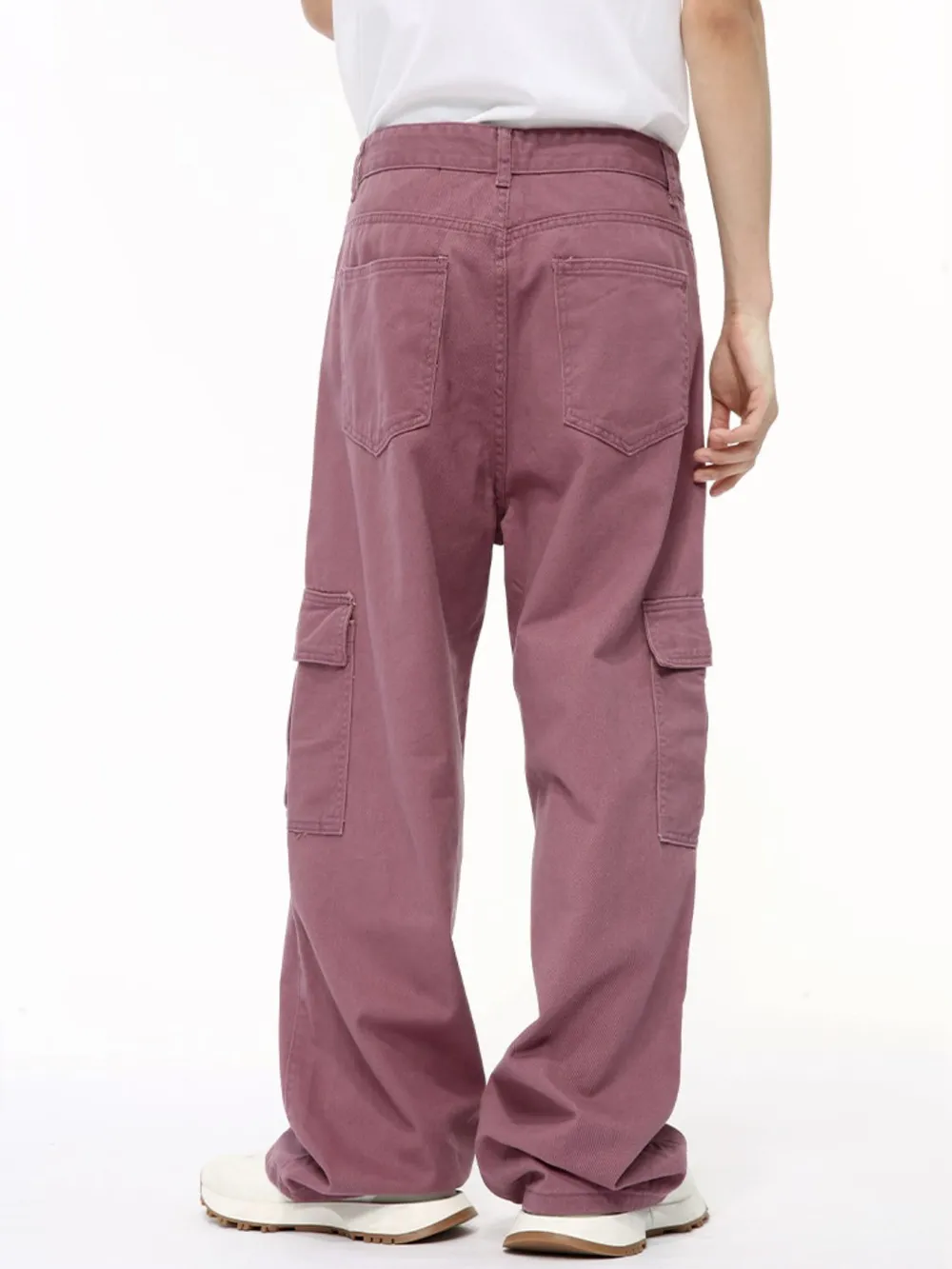 Wide Leg Cargo Jeans, image 5