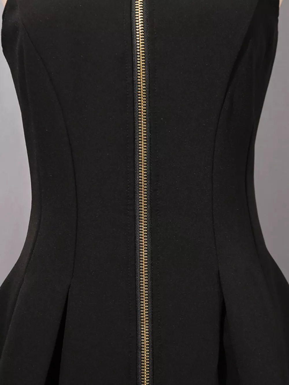 Zip Up Sleeveless Mini Dress, image 12