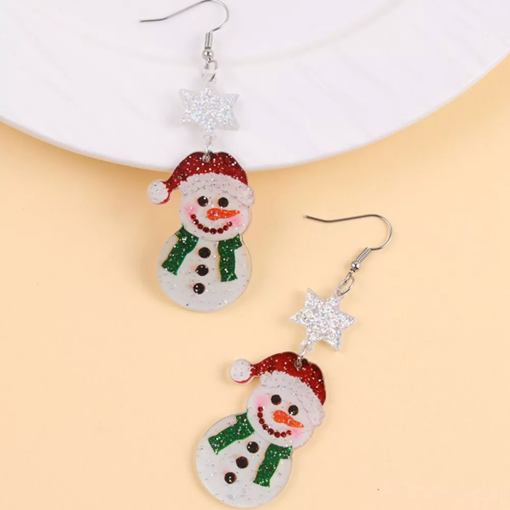 Christmas Theme Drop Earrings, image 3