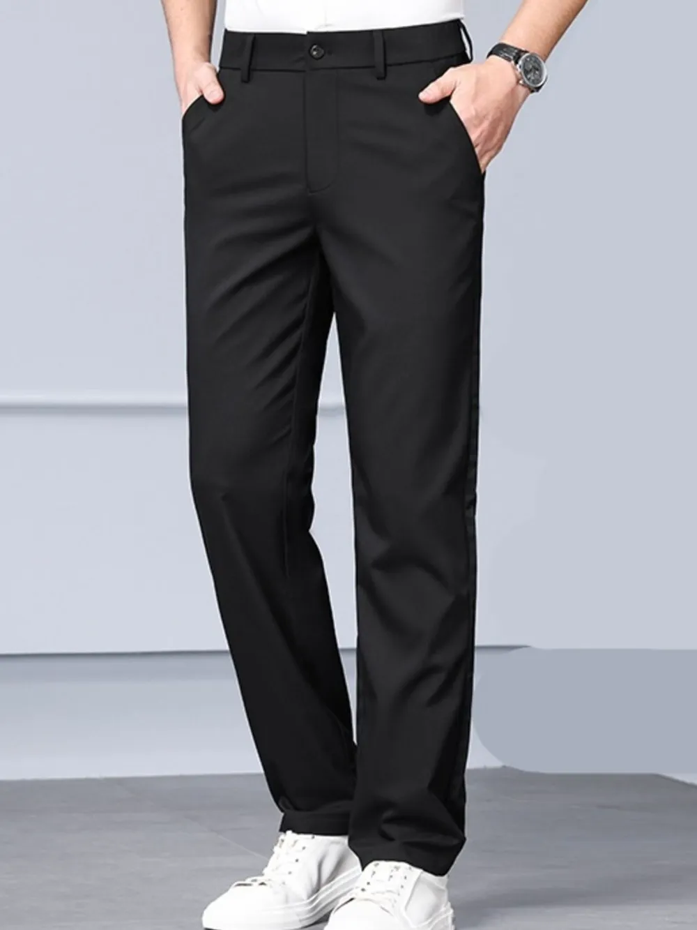 Men's Plus Size Loose Fit Pants, image 7