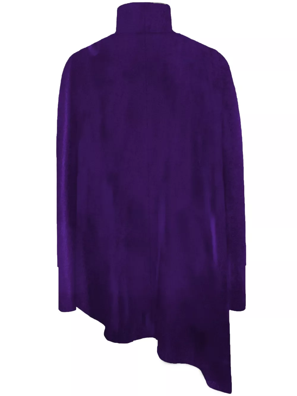 Elegant Turtleneck Asymmetric Hem Top, image 11