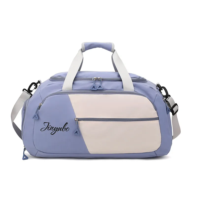Contrast Nylon Travel Bag, image 8