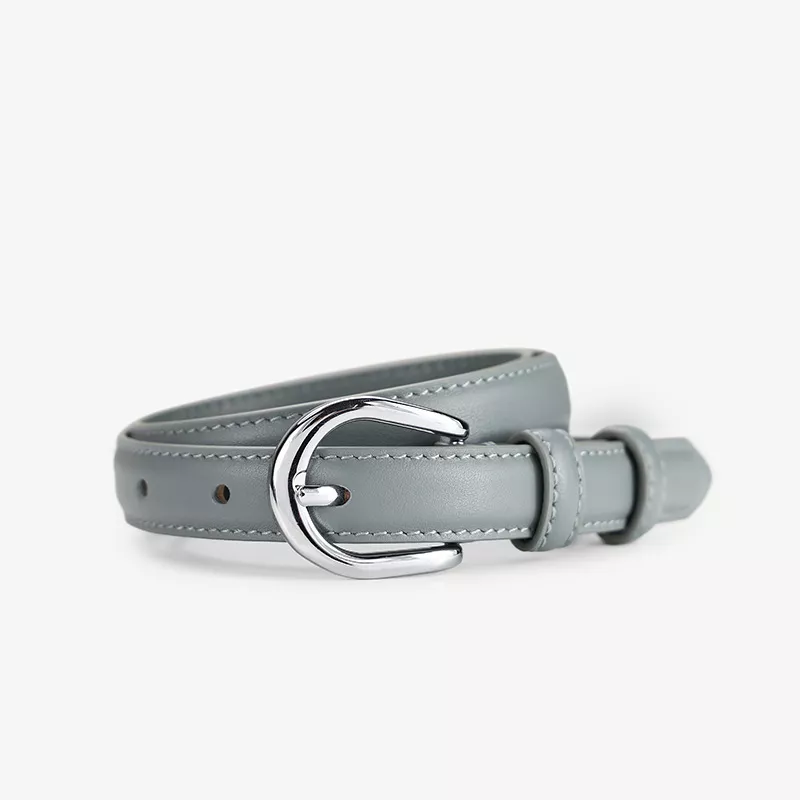 Adjustable Leather Belt, image 3