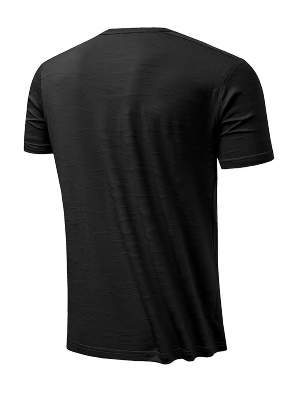 Men's Plus Size Round Neck Short Sleeve Active T-Shirt, image 7