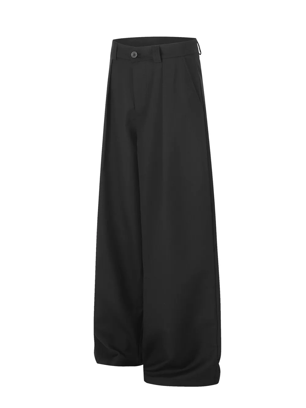 Men's Wide Leg Pleated Casual Pants, image 4