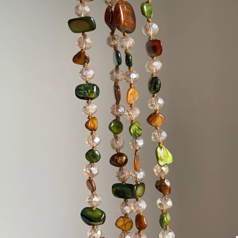 Multi-Color Beaded Necklace, image 3