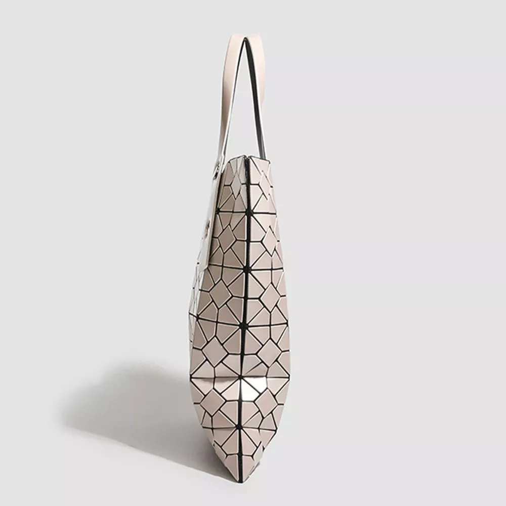 Geometric Lattice Pattern Handbag, image 8