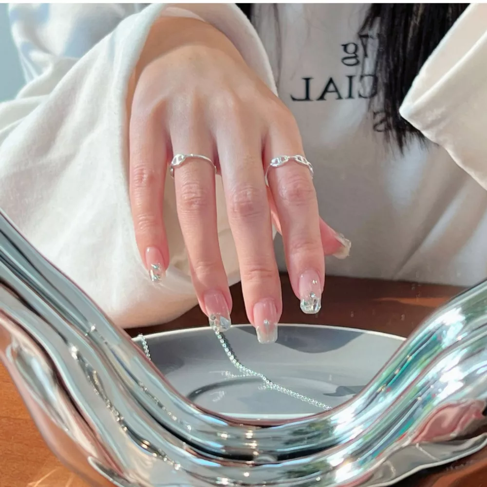 925 Sterling Silver Geometric Ring, image 3