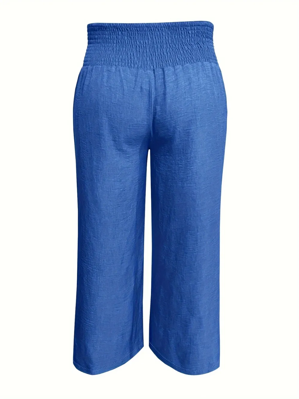 Plus Size High Waist Wide Leg Pants, image 2