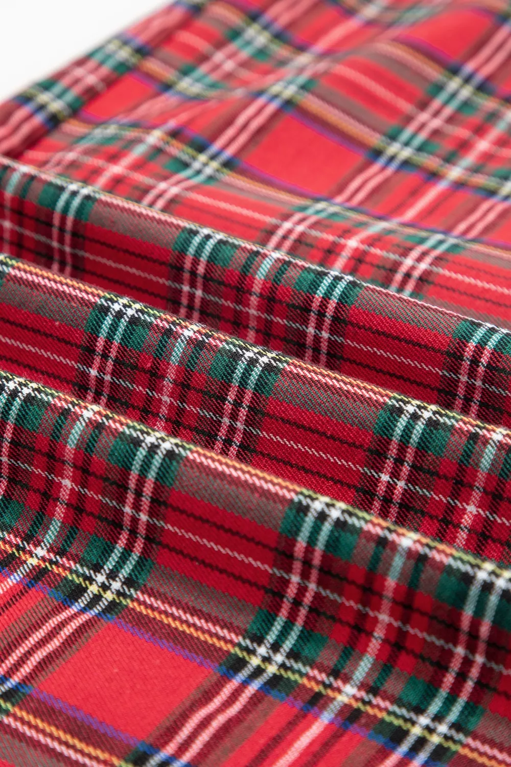 Plaid Wide-Leg Pants, image 2