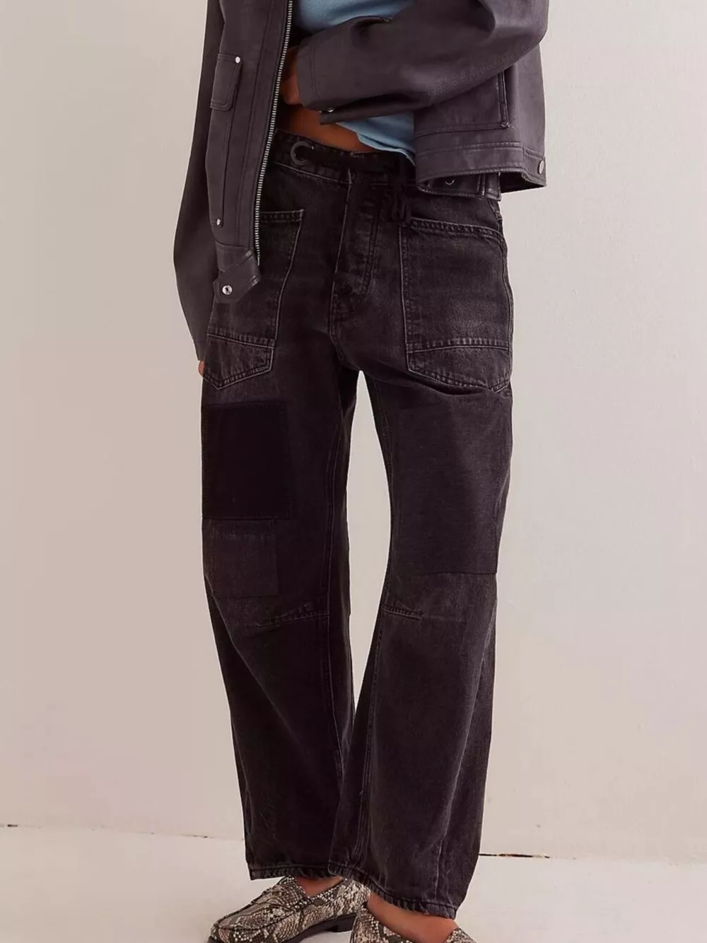Washed Relaxed Fit Jeans, image 7