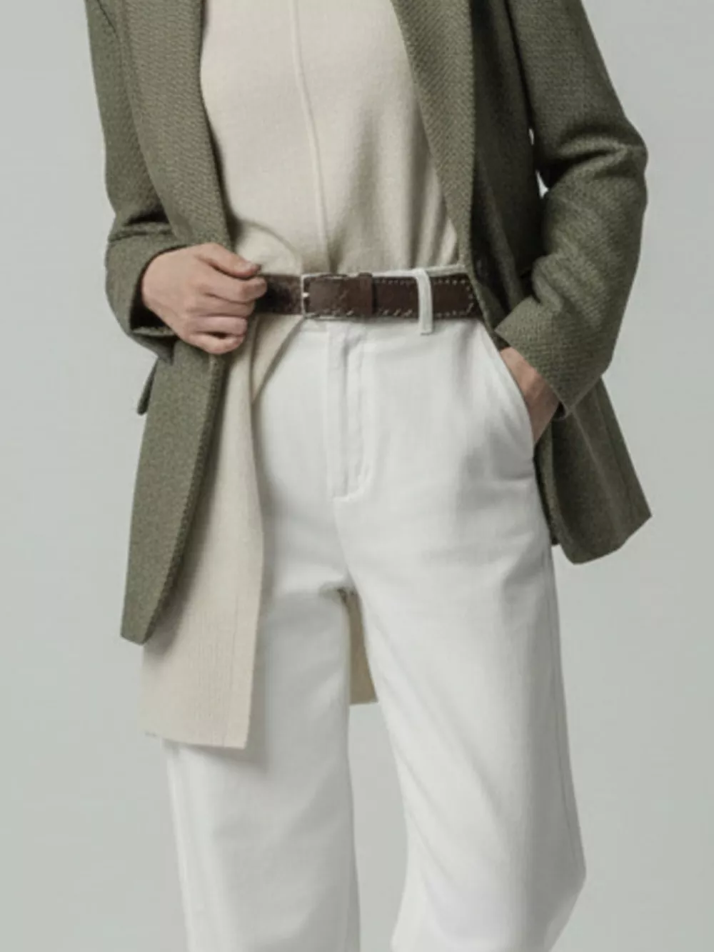 Braided Skinny Belt, image 2