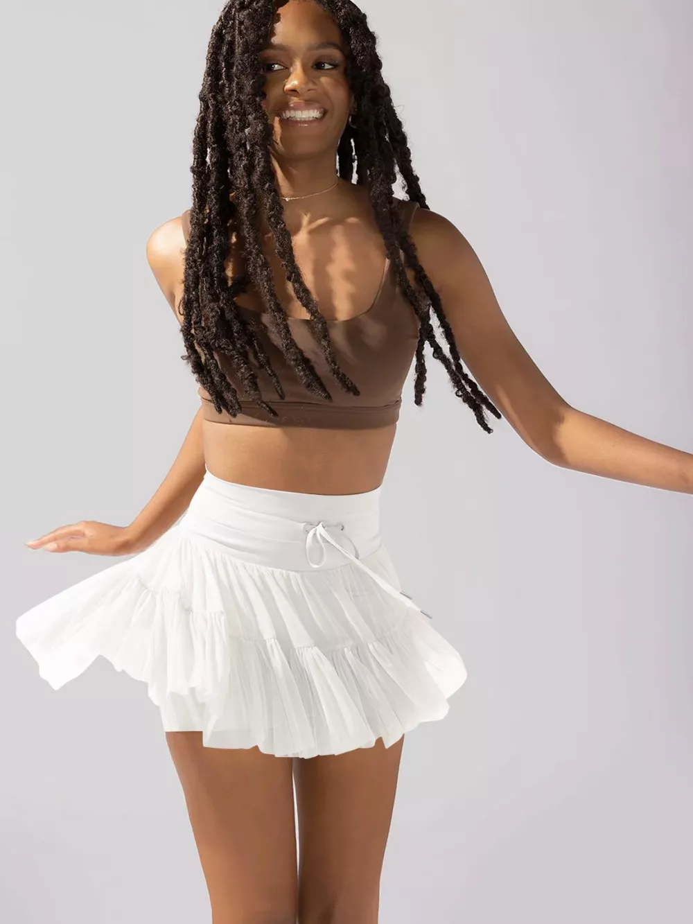 High Waist Skort with Pockets, image 6