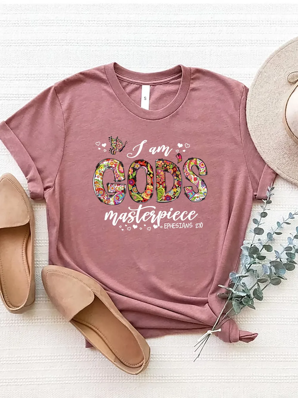 Letter Graphic Round Neck Short Sleeve T-Shirt, image 13