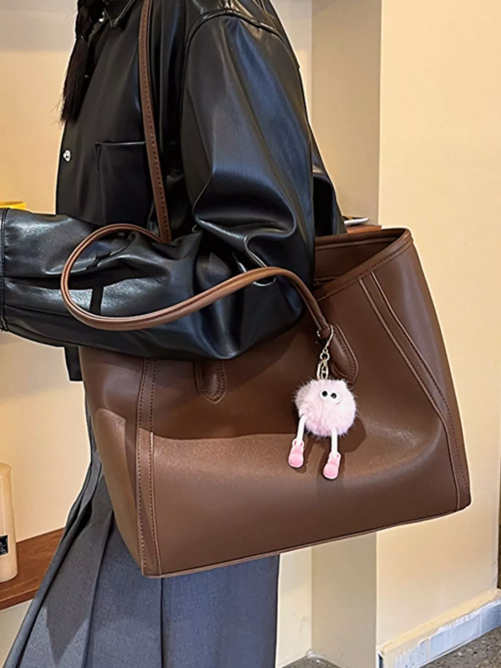 PU Leather Tote Bag, image 16
