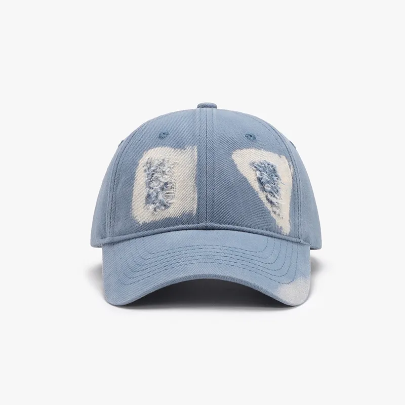 Distressed Cotton Baseball Cap, image 3