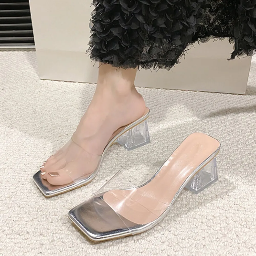 Open Toe Block Heel Sandals, image 8