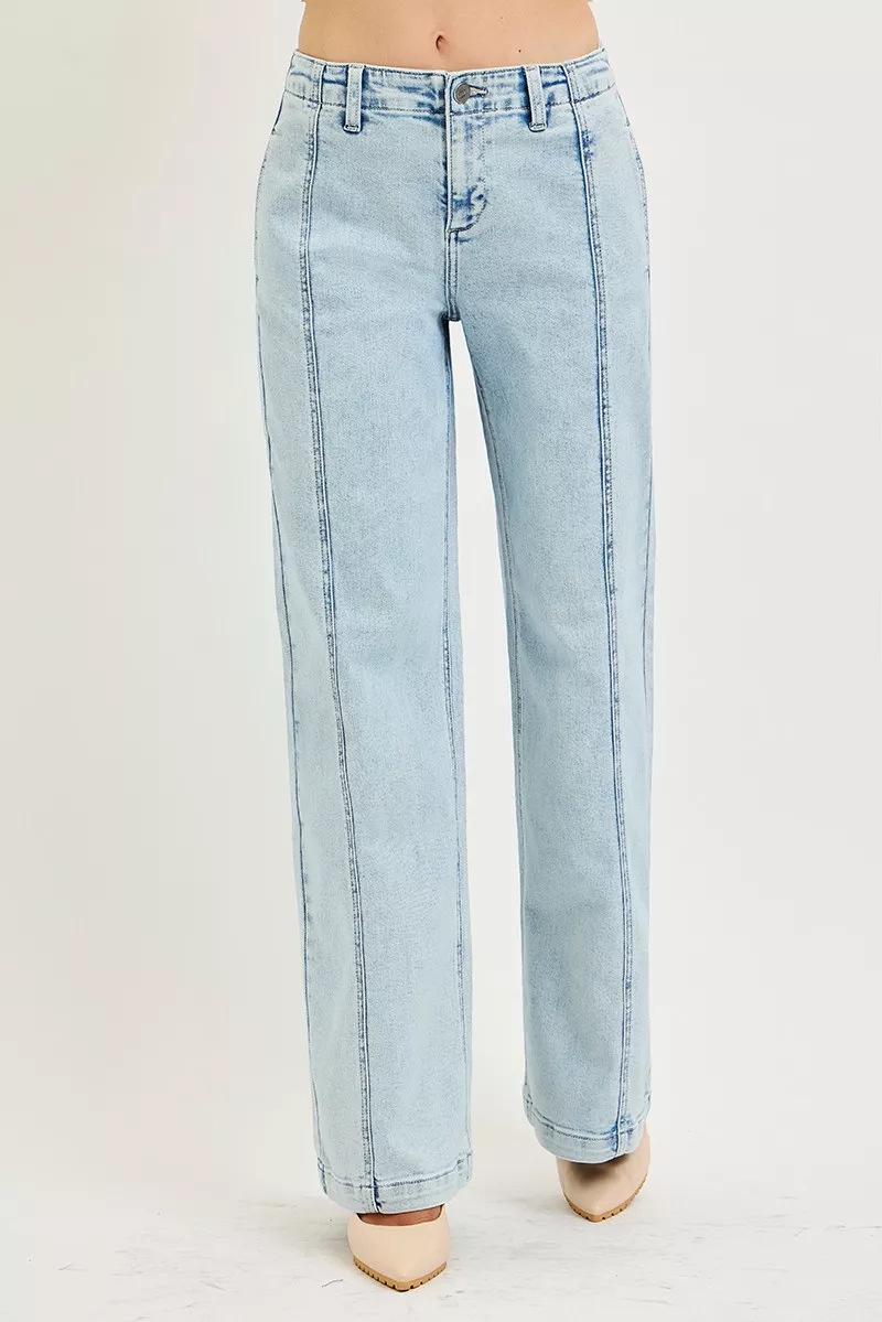 Slouchy Wide Leg Jeans, image 5