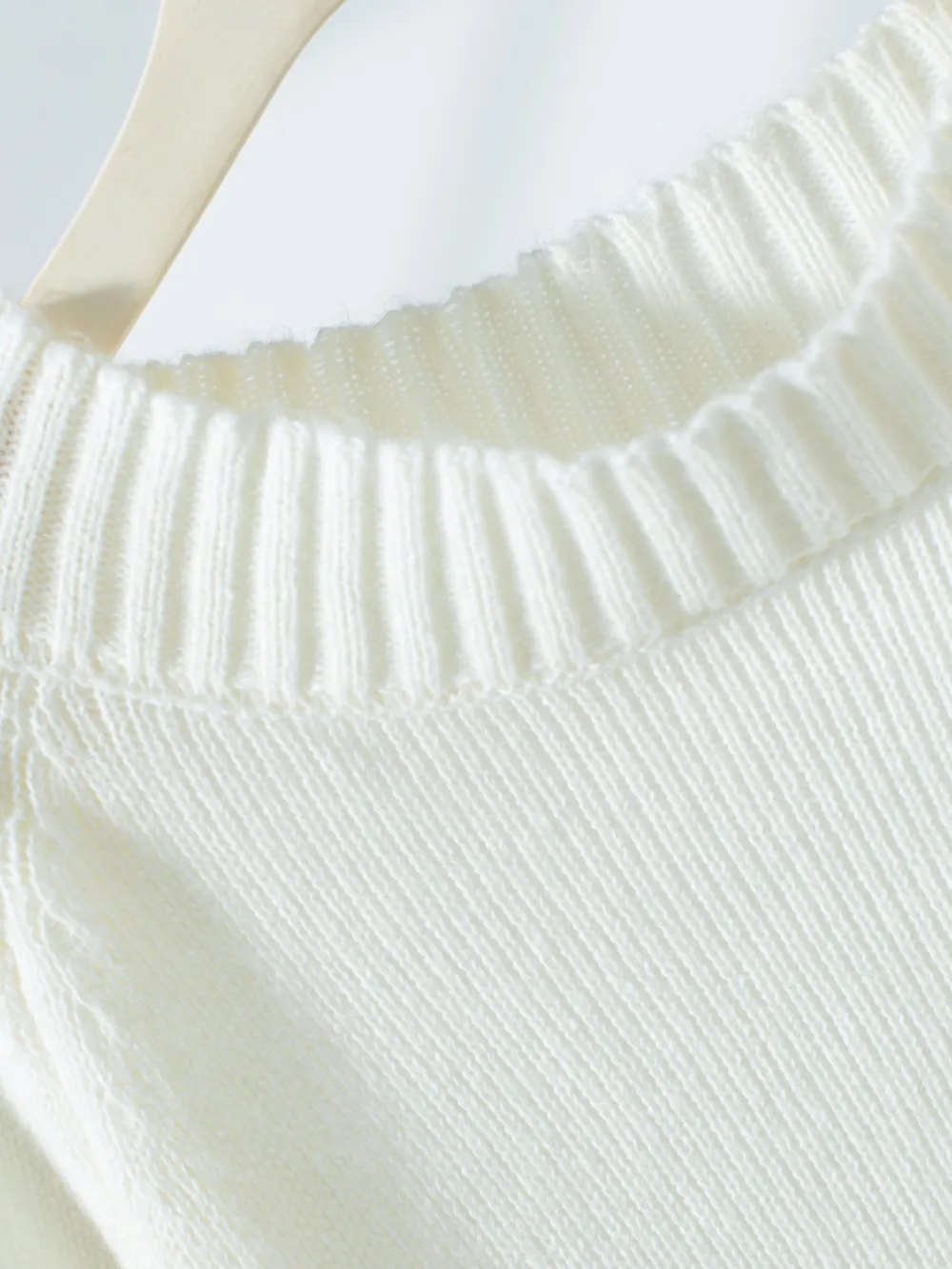 Ribbed Knit Boat Neck Sweater, image 9