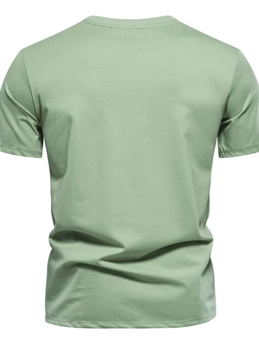 Men's Round Neck Geometric Embroidered T-Shirt, image 3