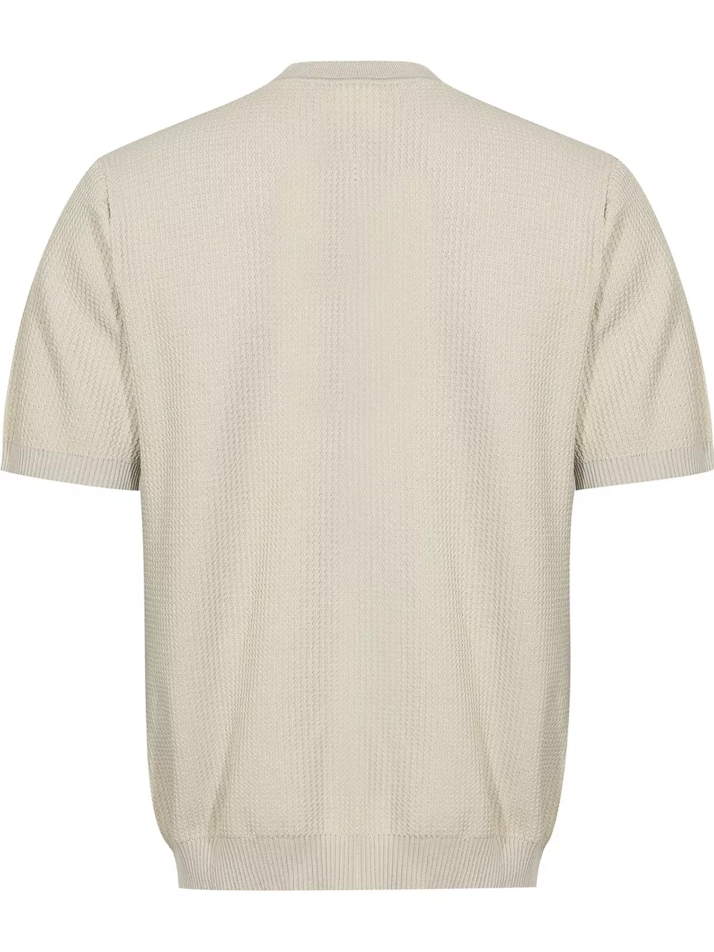 Men's Textured Knit Short Sleeve Top, image 2