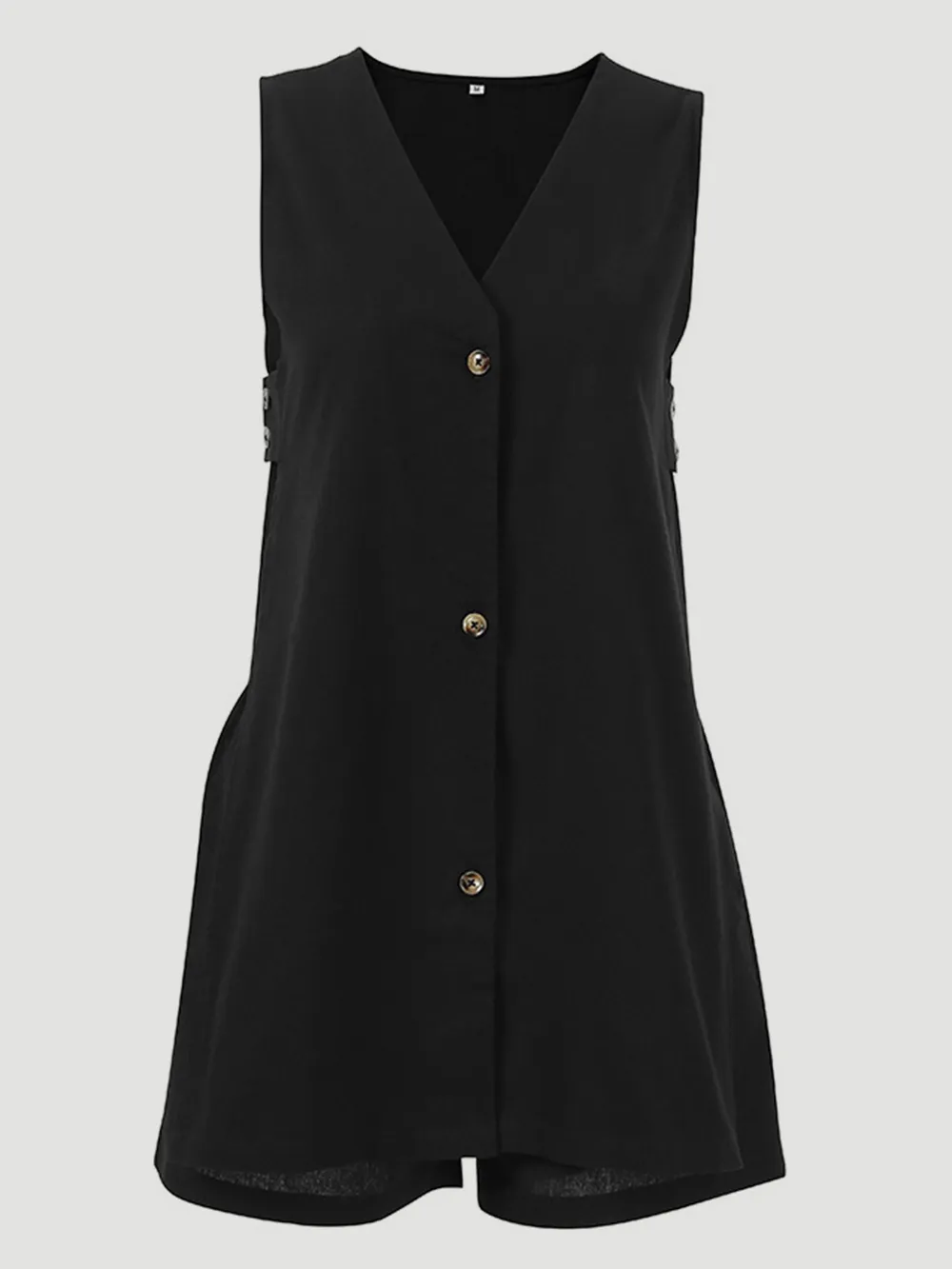 Full Size Button Up Top and Shorts Set, image 9