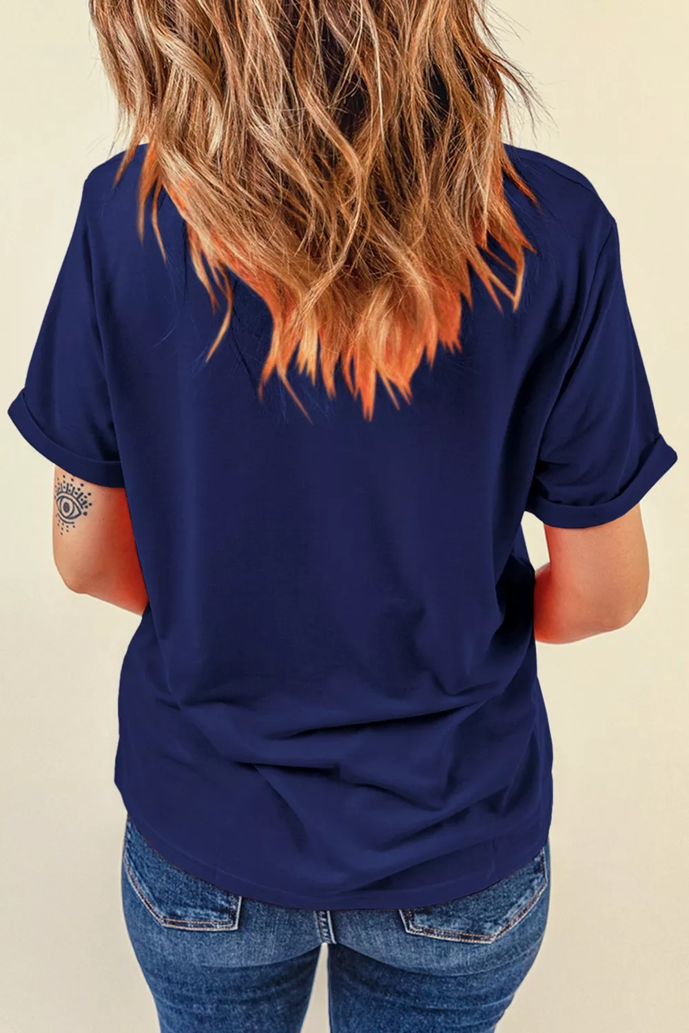Patriotic 1776 Round Neck T-Shirt, image 5