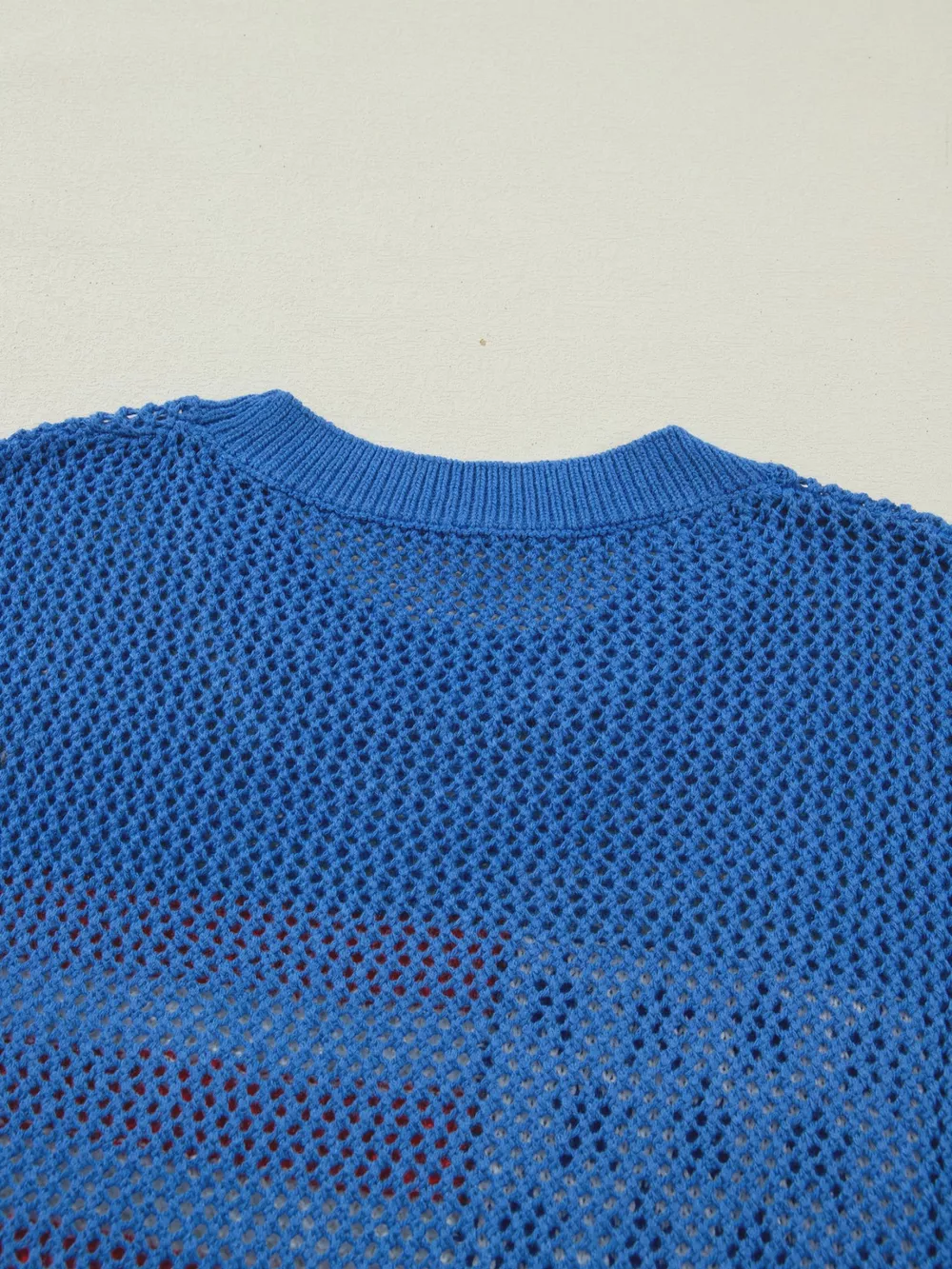 Flag Graphic Short Sleeve Sweater Top, image 3