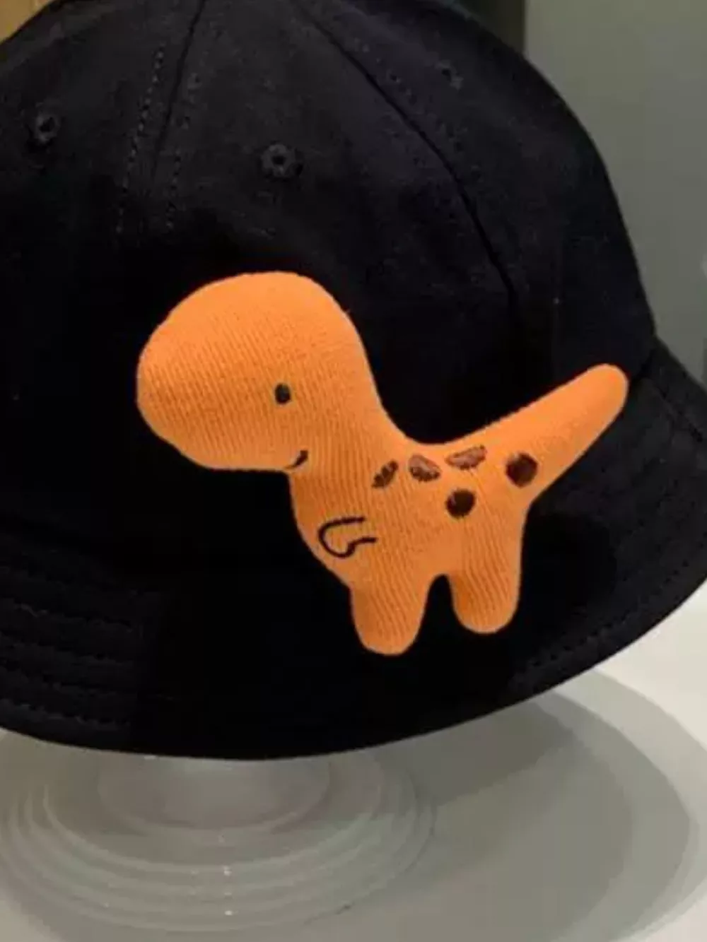 Children's Dinosaur & Sprout Decor Bucket Hat, image 6