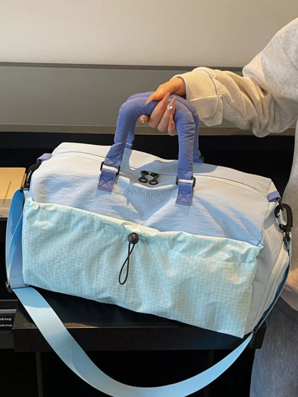Lightweight Drawstring Travel Bag, image 4
