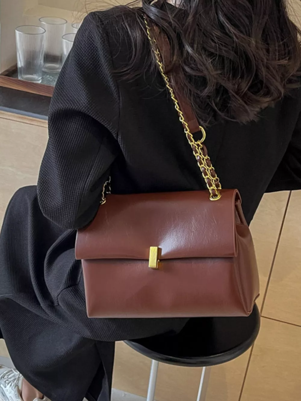 Chain Strap Shoulder Bag, image 5