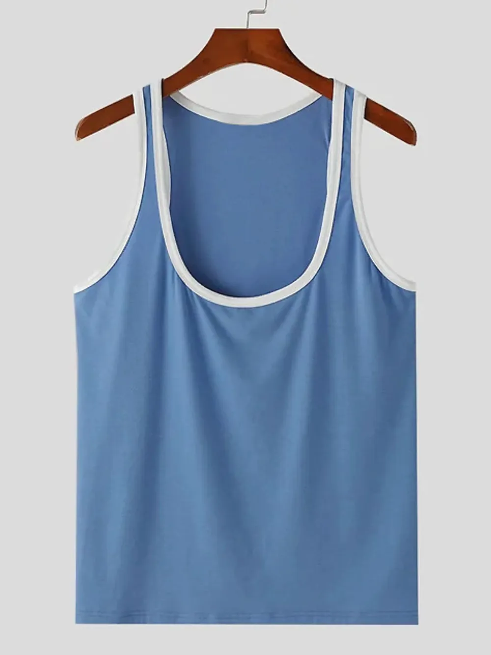 Men's Wide Strap Tank, image 3