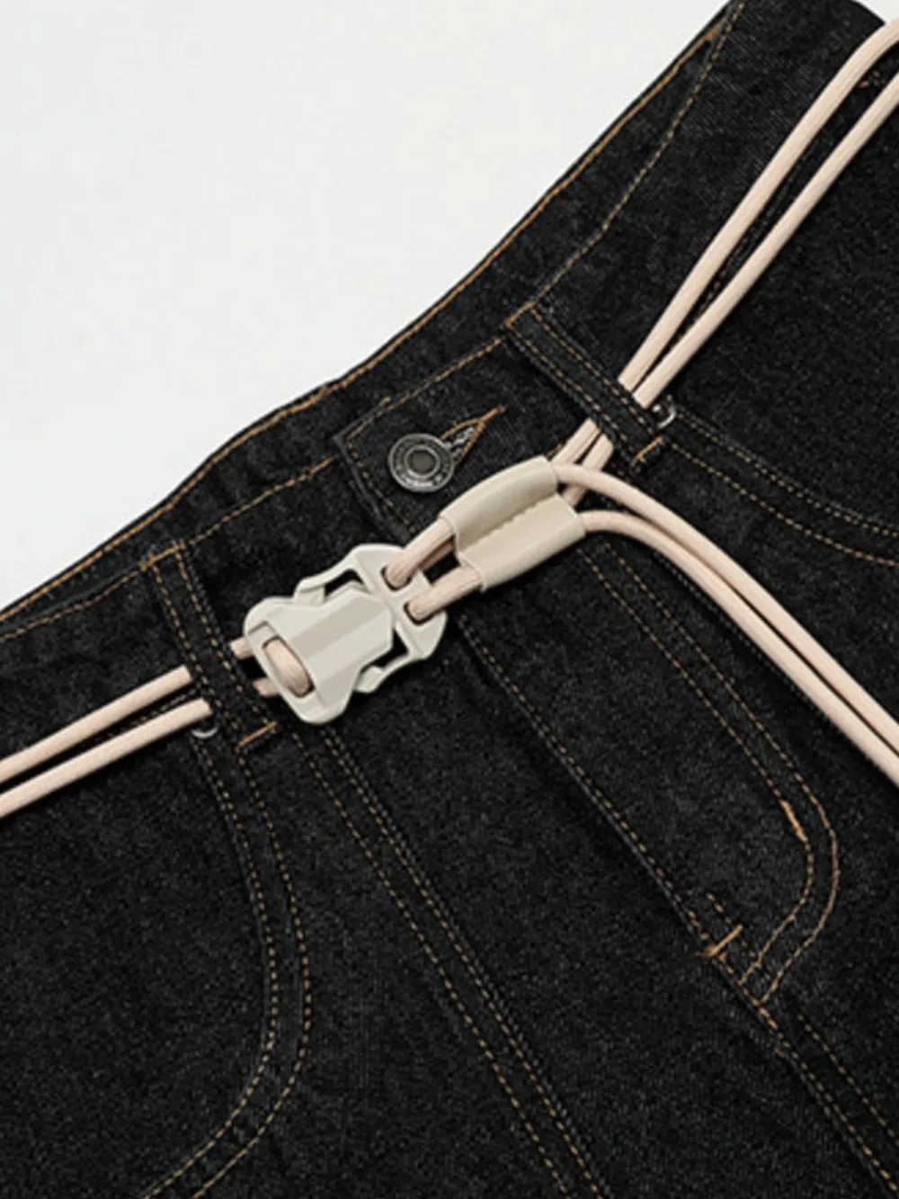 Men's High-Waisted Wide-Leg Jeans, image 5