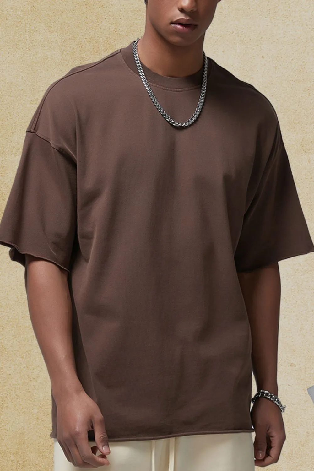 Men's Round Neck Half Sleeve T-Shirt, image 2