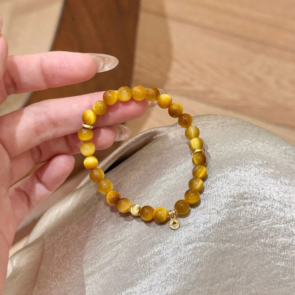Tiger Eye Beaded Bracelet, image 5
