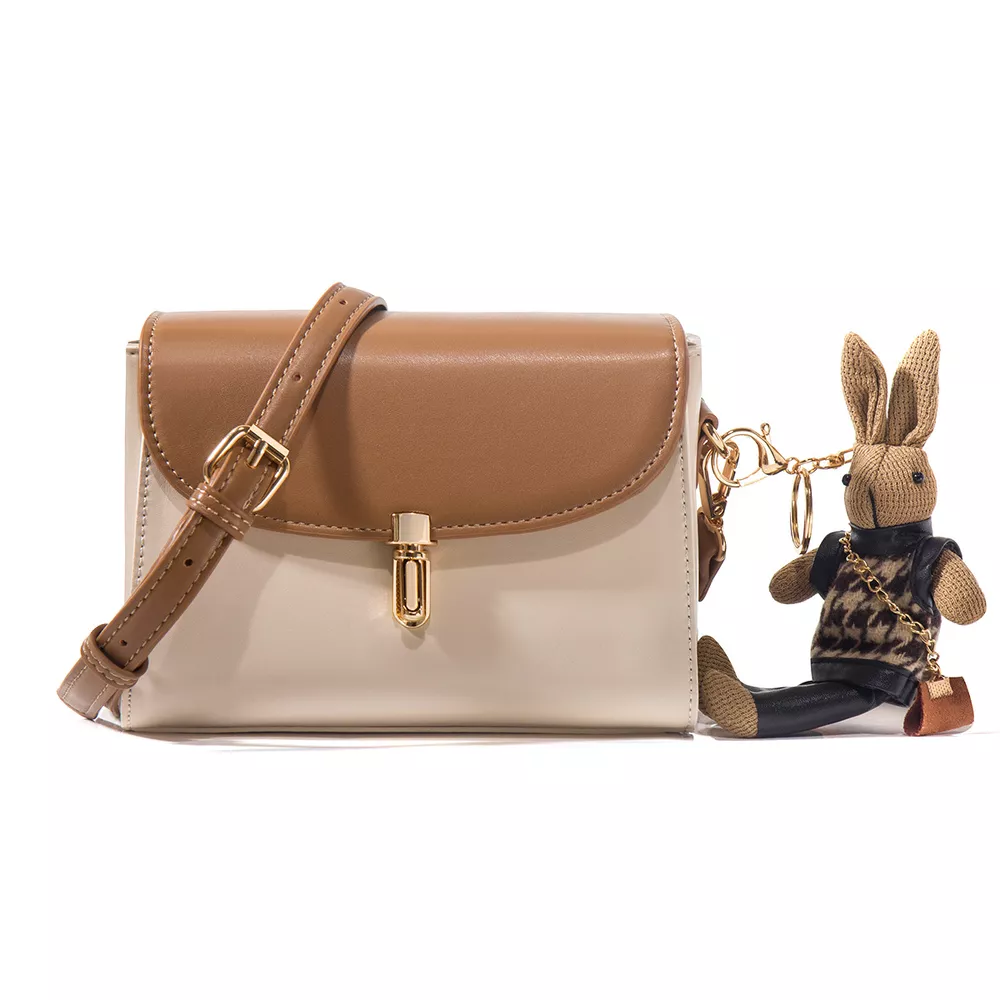 Two-Tone Flap Crossbody Bag, image 5