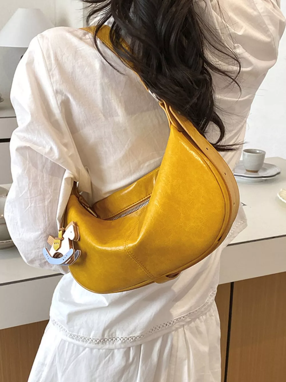 PU Leather Shoulder Bag, image 9