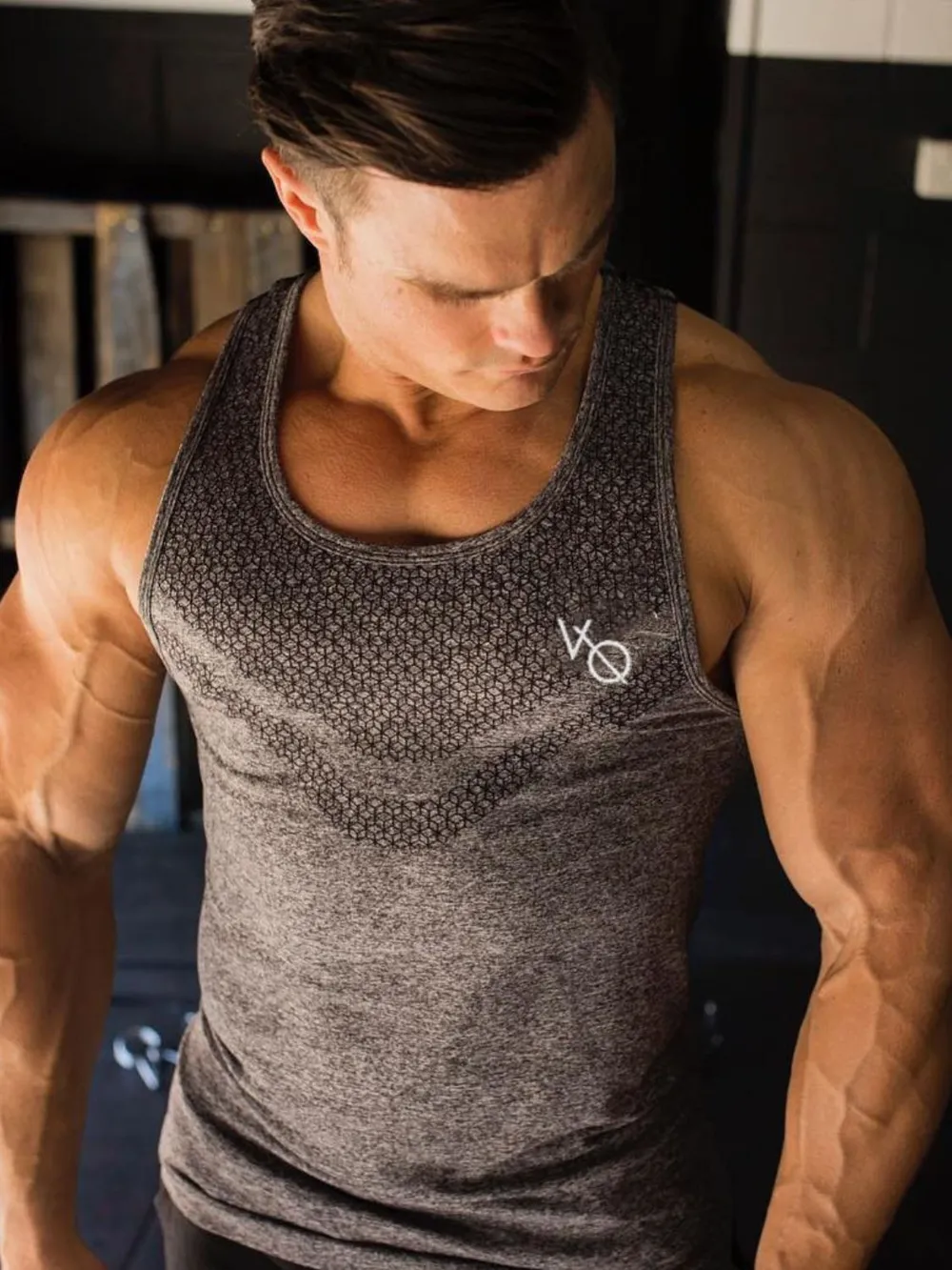 Men's Plus Size Round Neck Active Tank, image 6