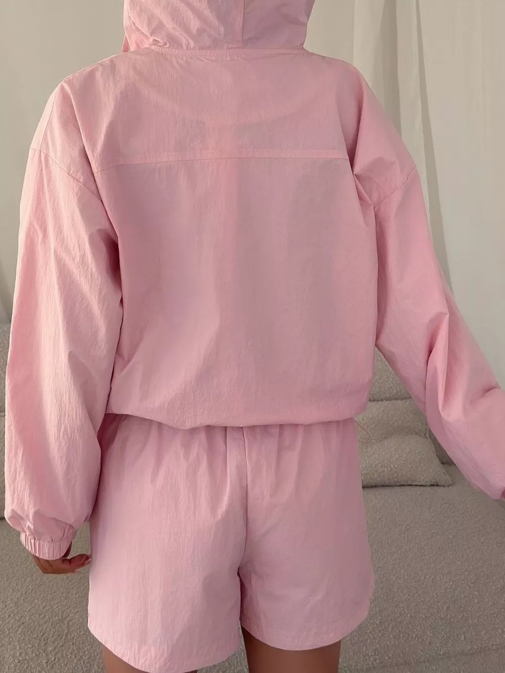 Lightweight Hooded Jacket and Shorts Set, image 11