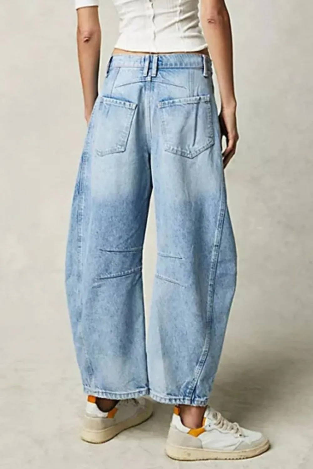 Wide Leg Jeans with Pockets, image 9